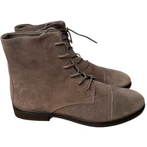 NEW ECCO Women's Touch 15 Lace Up Chukka Military Chelsea Ankle Boot Size 37